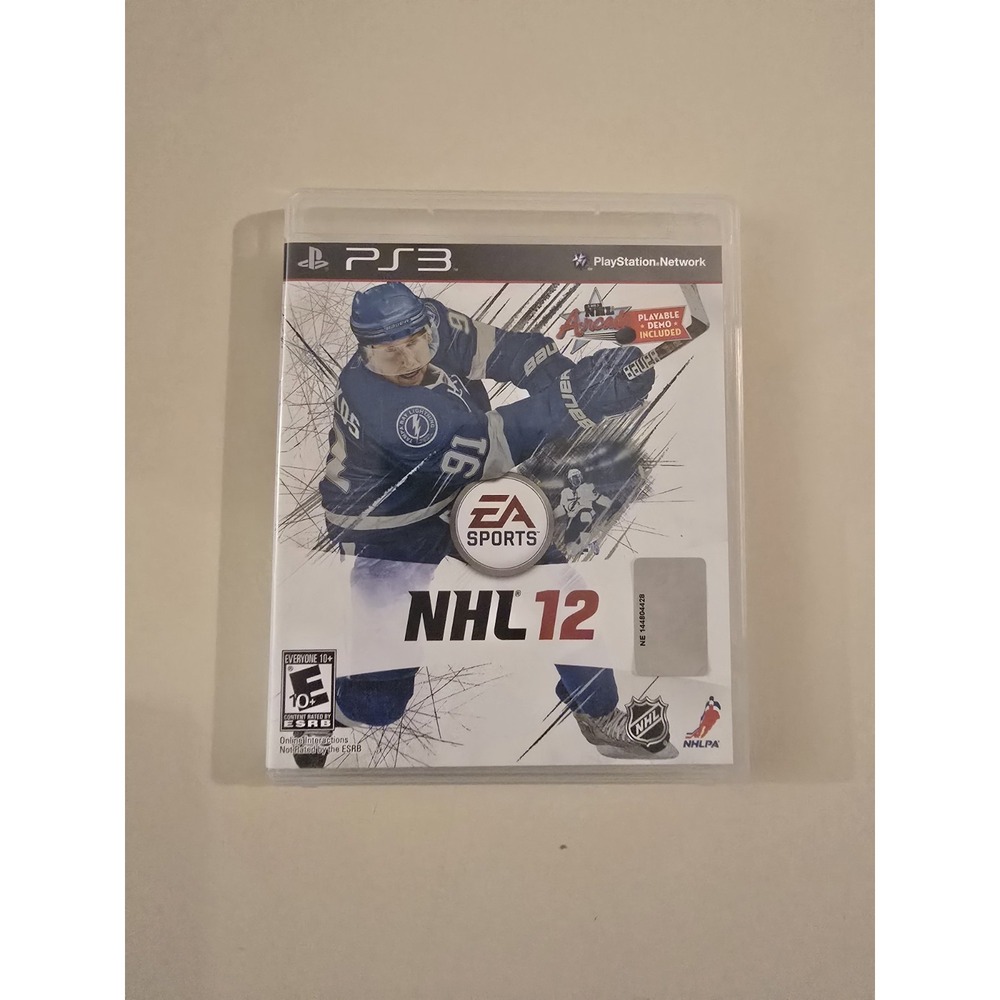 NHL 12 (Sony PlayStation 3 PS3, 2011) Steven Stamkos, Ice Hockey Video Game
